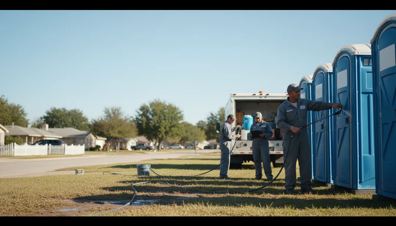 Long-Term Portable Toilet Rental in Wadesboro, NC near me